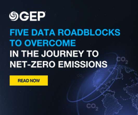 5 Data Roadblocks to Overcome in the Journey to Net-Zero Emissions